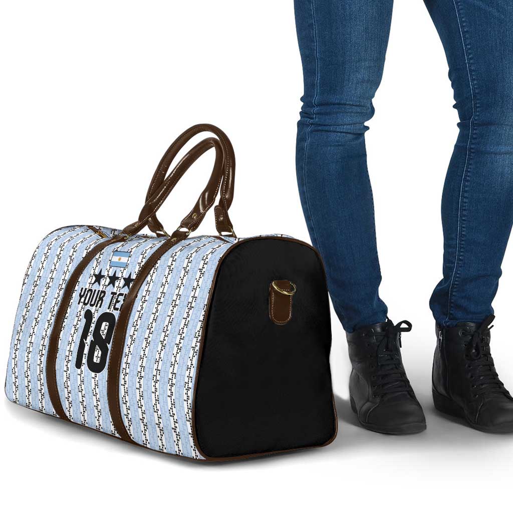 Custom Argentina Heritage Football Travel Bag La Albiceleste Glory Road to 2026