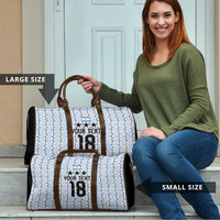 Custom Argentina Heritage Football Travel Bag La Albiceleste Glory Road to 2026