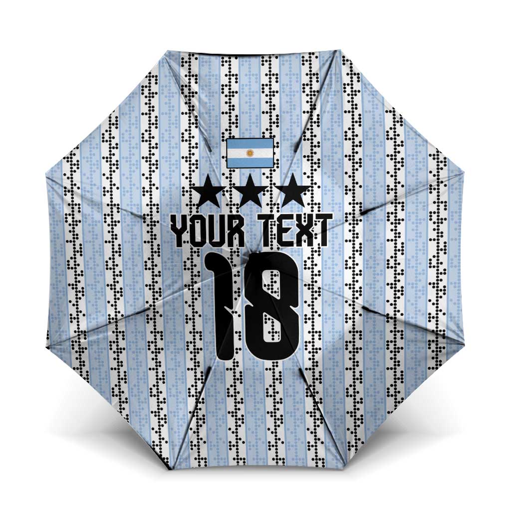 Custom Argentina Heritage Football Umbrella La Albiceleste Glory Road to 2026