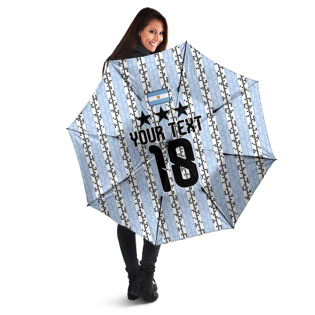 Custom Argentina Heritage Football Umbrella La Albiceleste Glory Road to 2026