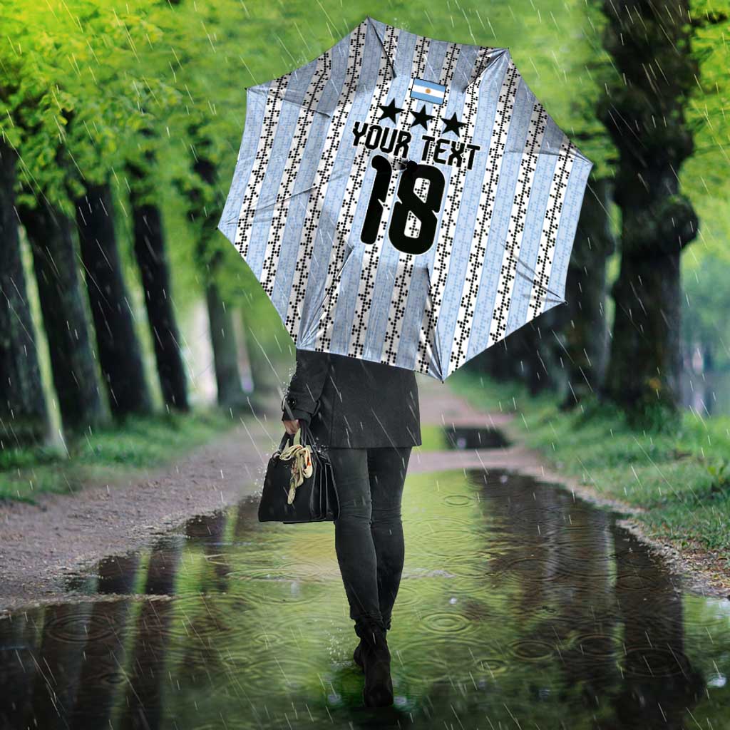 Custom Argentina Heritage Football Umbrella La Albiceleste Glory Road to 2026