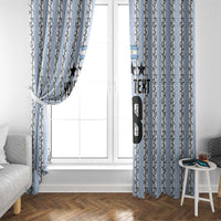 Custom Argentina Heritage Football Window Curtain La Albiceleste Glory Road to 2026