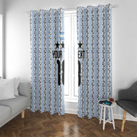 Custom Argentina Heritage Football Window Curtain La Albiceleste Glory Road to 2026