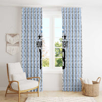 Custom Argentina Heritage Football Window Curtain La Albiceleste Glory Road to 2026