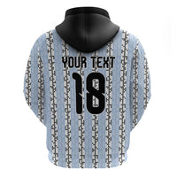Custom Argentina Heritage Football Zip Hoodie La Albiceleste Glory Road to 2026
