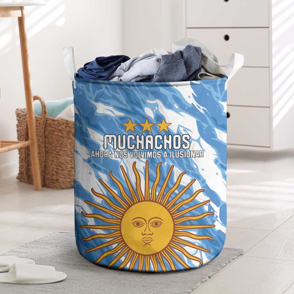 Argentina Football Laundry Basket Muchachos, Ahora Nos Volvimos a Ilusionar