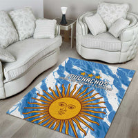 Argentina Football Area Rug Muchachos, Ahora Nos Volvimos a Ilusionar