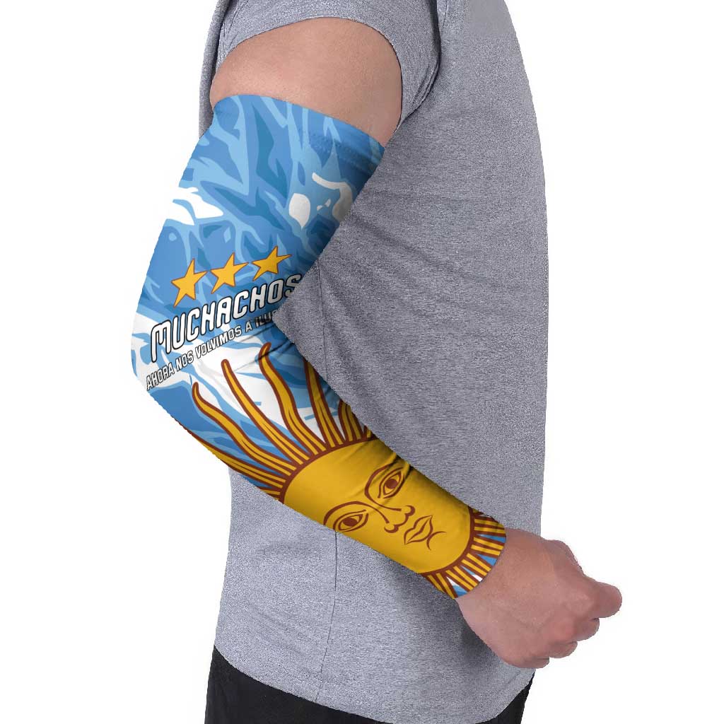 Custom Argentina Football Arm Sleeves Muchachos, Ahora Nos Volvimos a Ilusionar