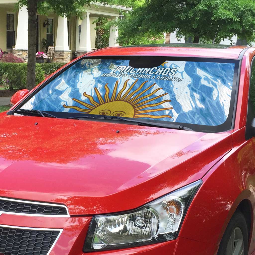 Argentina Football Auto Sun Shade Muchachos, Ahora Nos Volvimos a Ilusionar