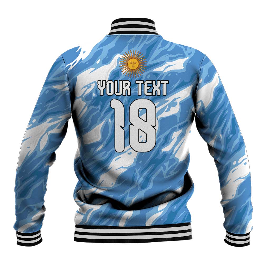 Custom Argentina Football Baseball Jacket Muchachos, Ahora Nos Volvimos a Ilusionar