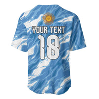Custom Argentina Football Baseball Jersey Muchachos, Ahora Nos Volvimos a Ilusionar