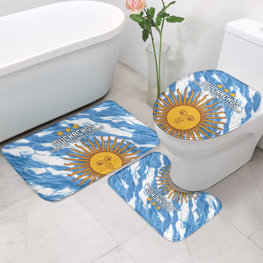 Argentina Football Bathroom Set Muchachos, Ahora Nos Volvimos a Ilusionar