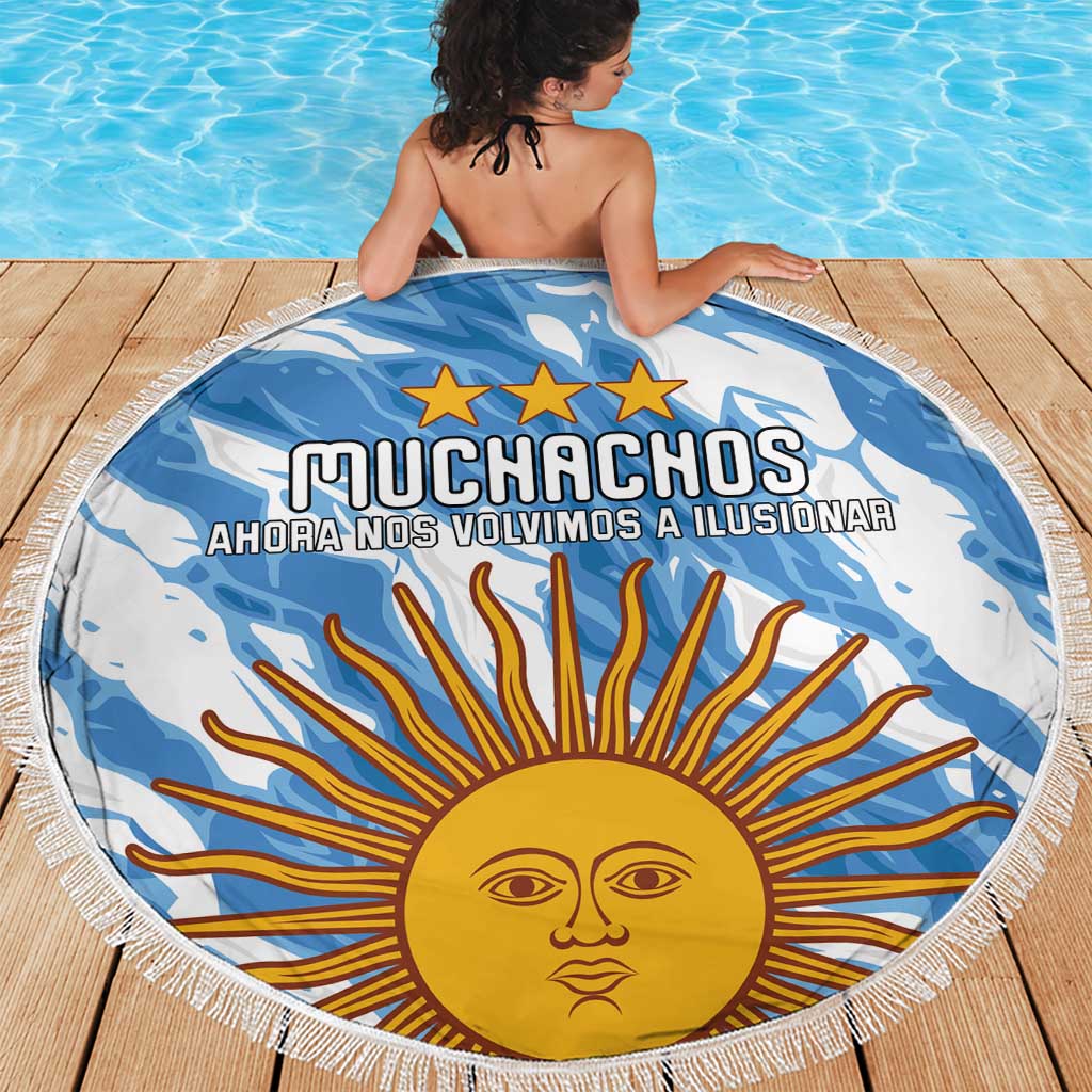 Argentina Football Beach Blanket Muchachos, Ahora Nos Volvimos a Ilusionar
