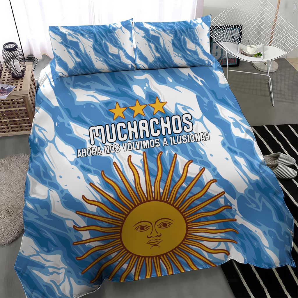 Argentina Football Bedding Set Muchachos, Ahora Nos Volvimos a Ilusionar