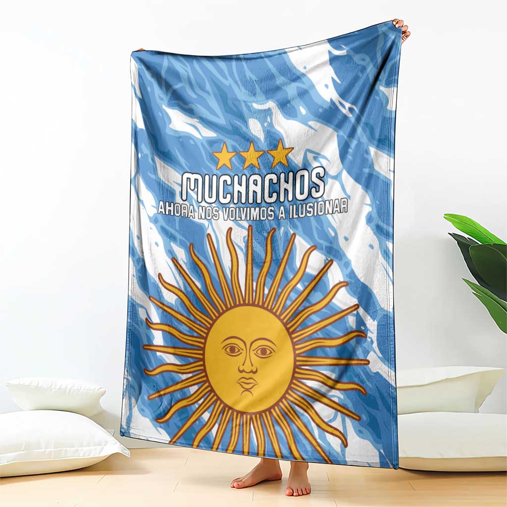 Argentina Football Blanket Muchachos, Ahora Nos Volvimos a Ilusionar