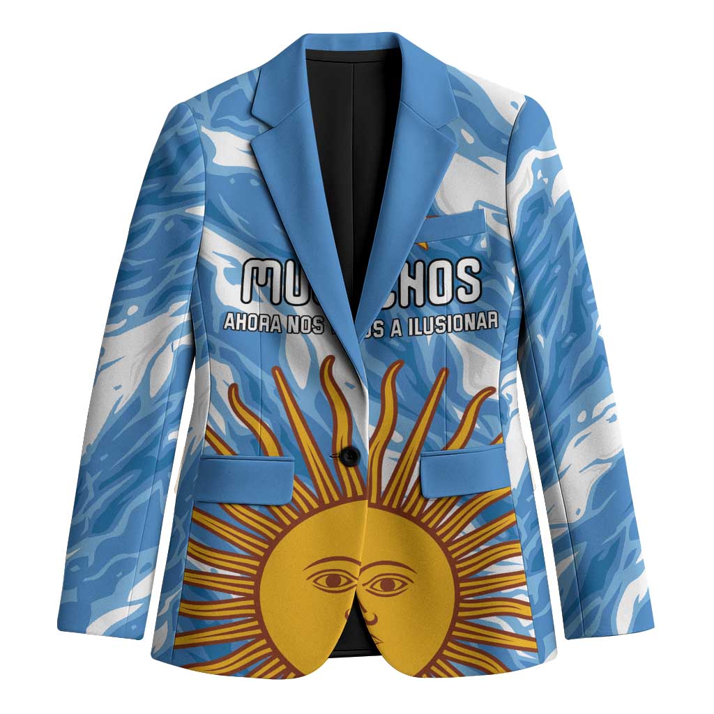 Custom Argentina Football Blazer Muchachos, Ahora Nos Volvimos a Ilusionar
