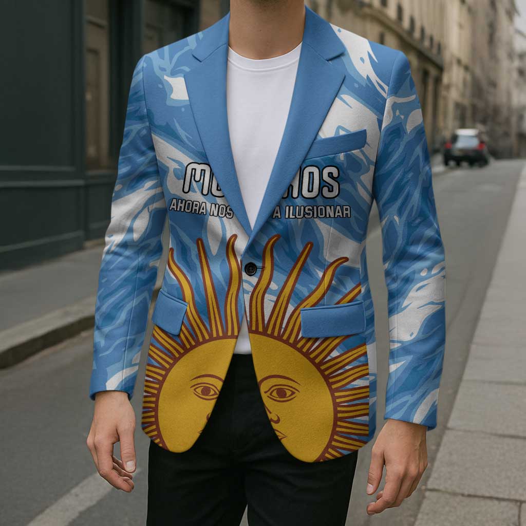 Custom Argentina Football Blazer Muchachos, Ahora Nos Volvimos a Ilusionar