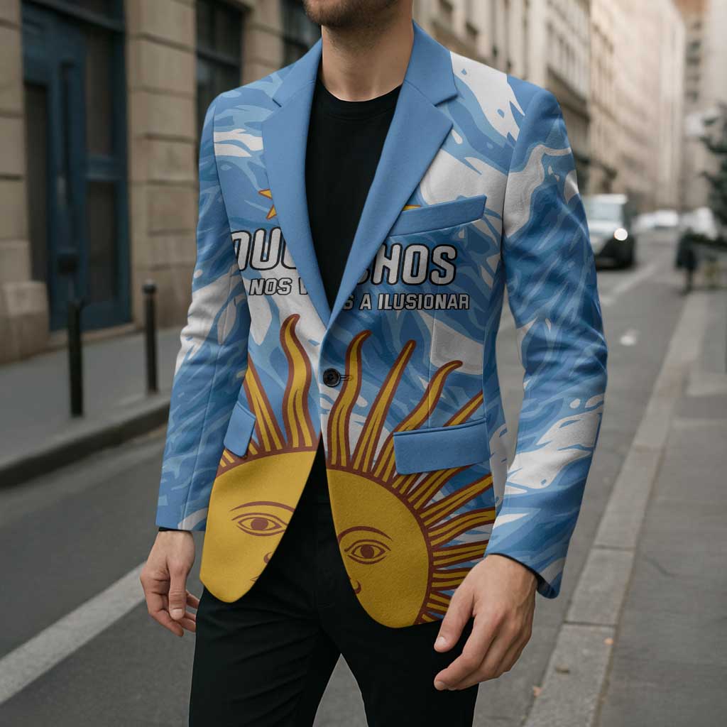 Custom Argentina Football Blazer Muchachos, Ahora Nos Volvimos a Ilusionar
