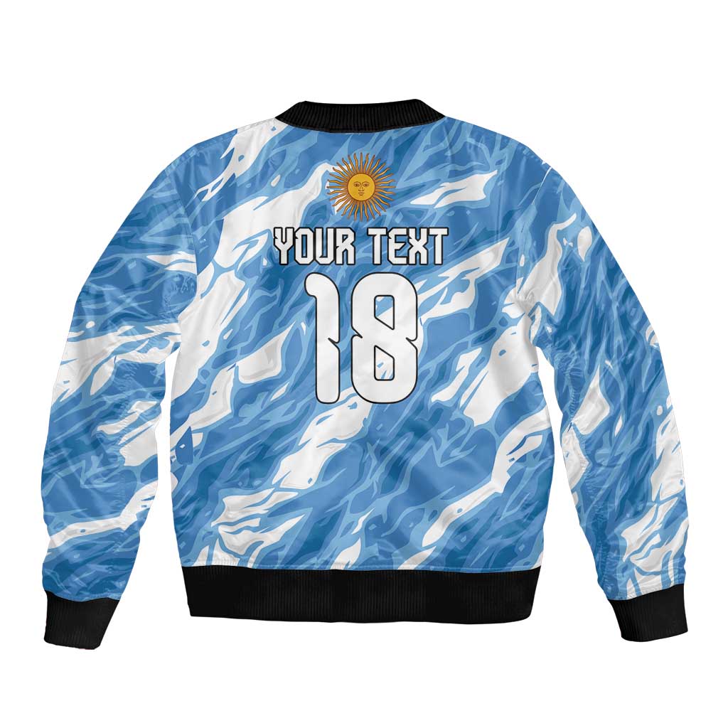 Custom Argentina Football Bomber Jacket Muchachos, Ahora Nos Volvimos a Ilusionar