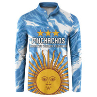 Custom Argentina Football Button Sweatshirt Muchachos, Ahora Nos Volvimos a Ilusionar