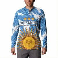 Custom Argentina Football Button Sweatshirt Muchachos, Ahora Nos Volvimos a Ilusionar