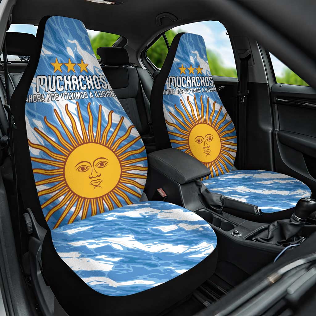 Argentina Football Car Seat Cover Muchachos, Ahora Nos Volvimos a Ilusionar