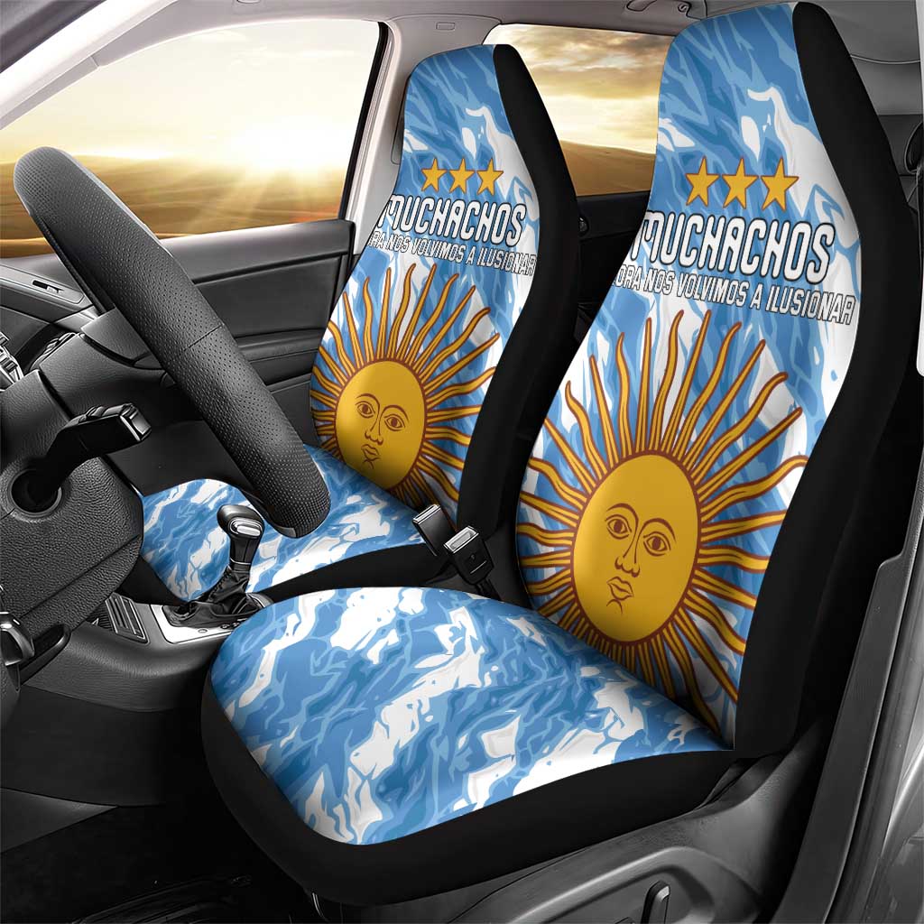 Argentina Football Car Seat Cover Muchachos, Ahora Nos Volvimos a Ilusionar