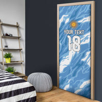 Custom Argentina Football Door Cover Muchachos, Ahora Nos Volvimos a Ilusionar