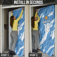 Custom Argentina Football Door Cover Muchachos, Ahora Nos Volvimos a Ilusionar