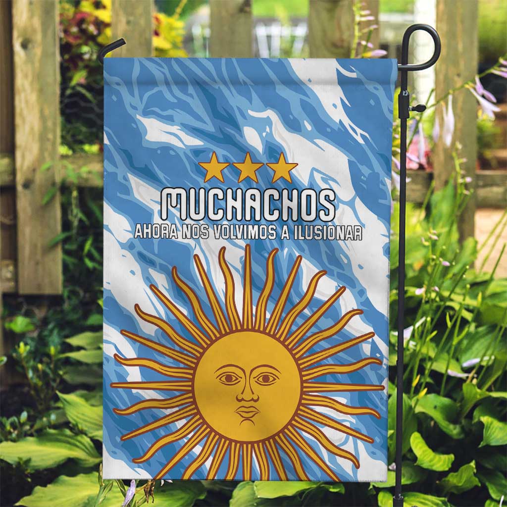 Argentina Football Garden Flag Muchachos, Ahora Nos Volvimos a Ilusionar