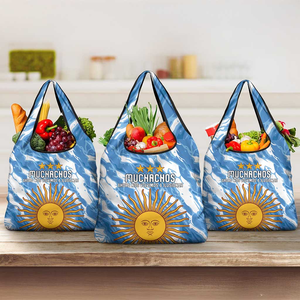 Argentina Football Grocery Bag Muchachos, Ahora Nos Volvimos a Ilusionar