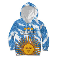 Custom Argentina Football Kid Hoodie Muchachos, Ahora Nos Volvimos a Ilusionar