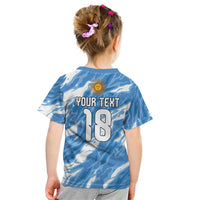 Custom Argentina Football Kid T Shirt Muchachos, Ahora Nos Volvimos a Ilusionar