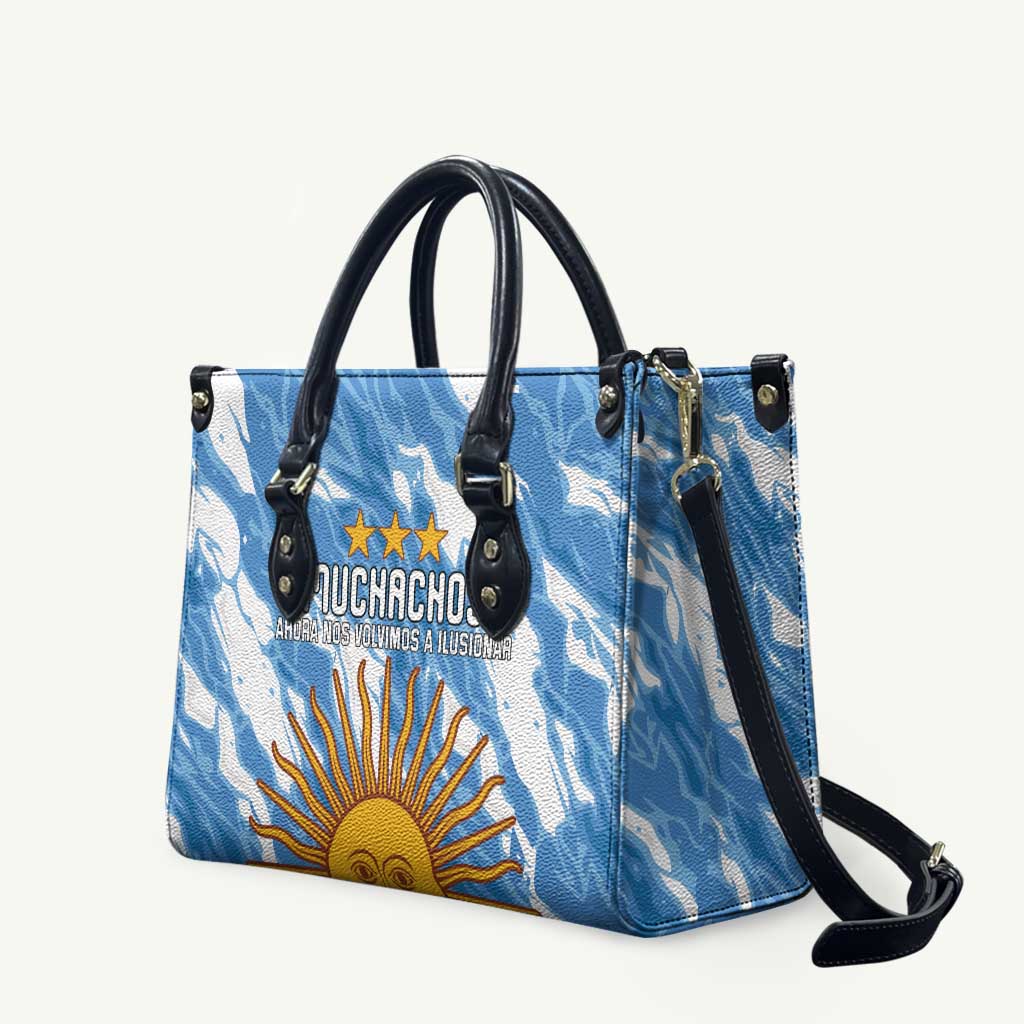 Argentina Football Leather Bag Muchachos, Ahora Nos Volvimos a Ilusionar