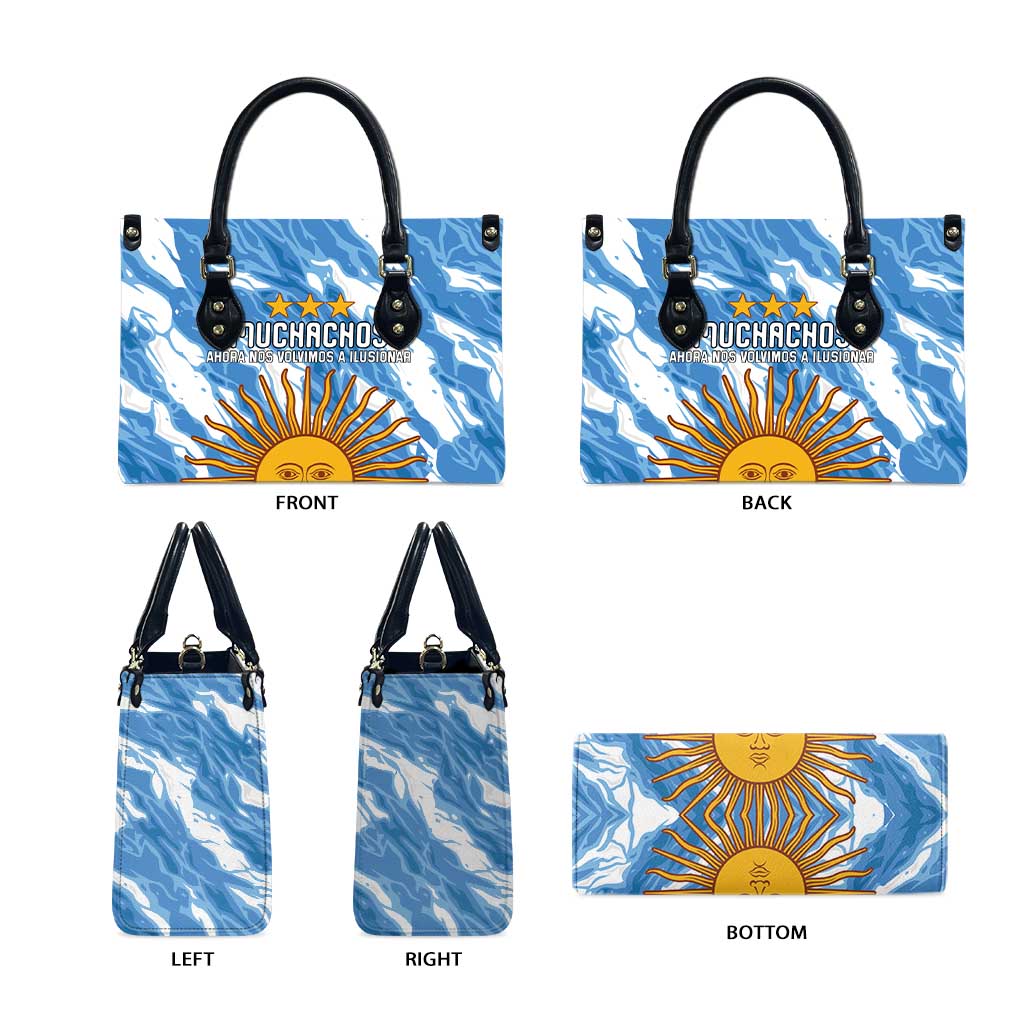 Argentina Football Leather Bag Muchachos, Ahora Nos Volvimos a Ilusionar