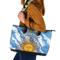 Argentina Football Leather Tote Bag Muchachos, Ahora Nos Volvimos a Ilusionar
