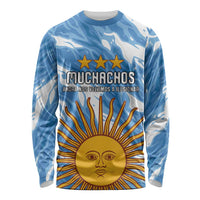 Custom Argentina Football Long Sleeve Shirt Muchachos, Ahora Nos Volvimos a Ilusionar