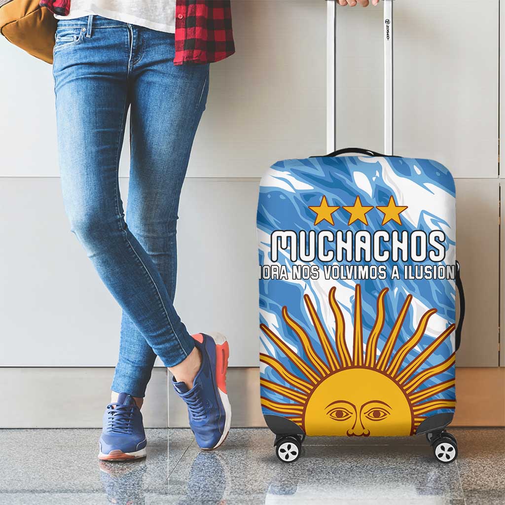 Argentina Football Luggage Cover Muchachos, Ahora Nos Volvimos a Ilusionar