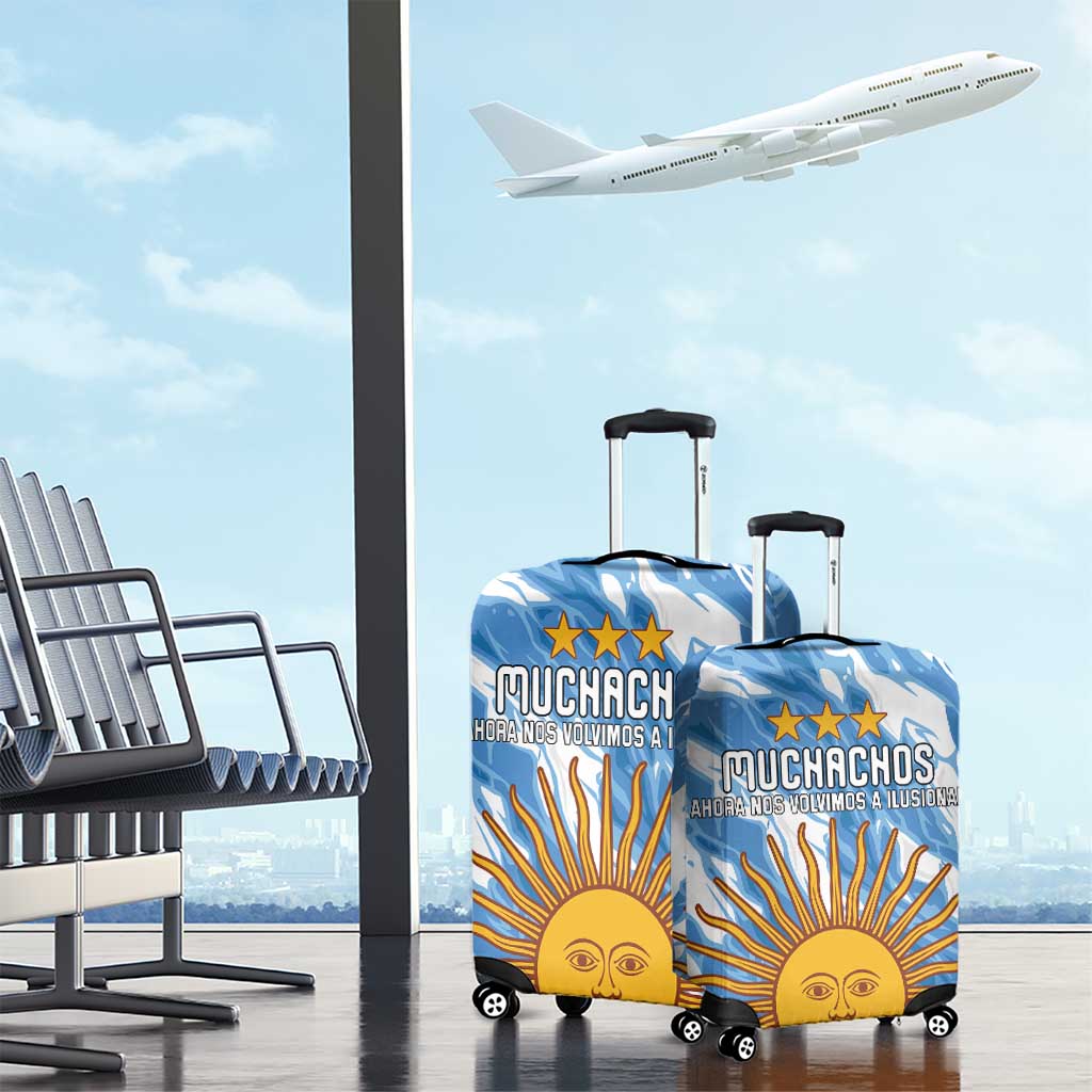 Argentina Football Luggage Cover Muchachos, Ahora Nos Volvimos a Ilusionar