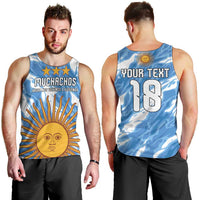 Custom Argentina Football Men Tank Top Muchachos, Ahora Nos Volvimos a Ilusionar