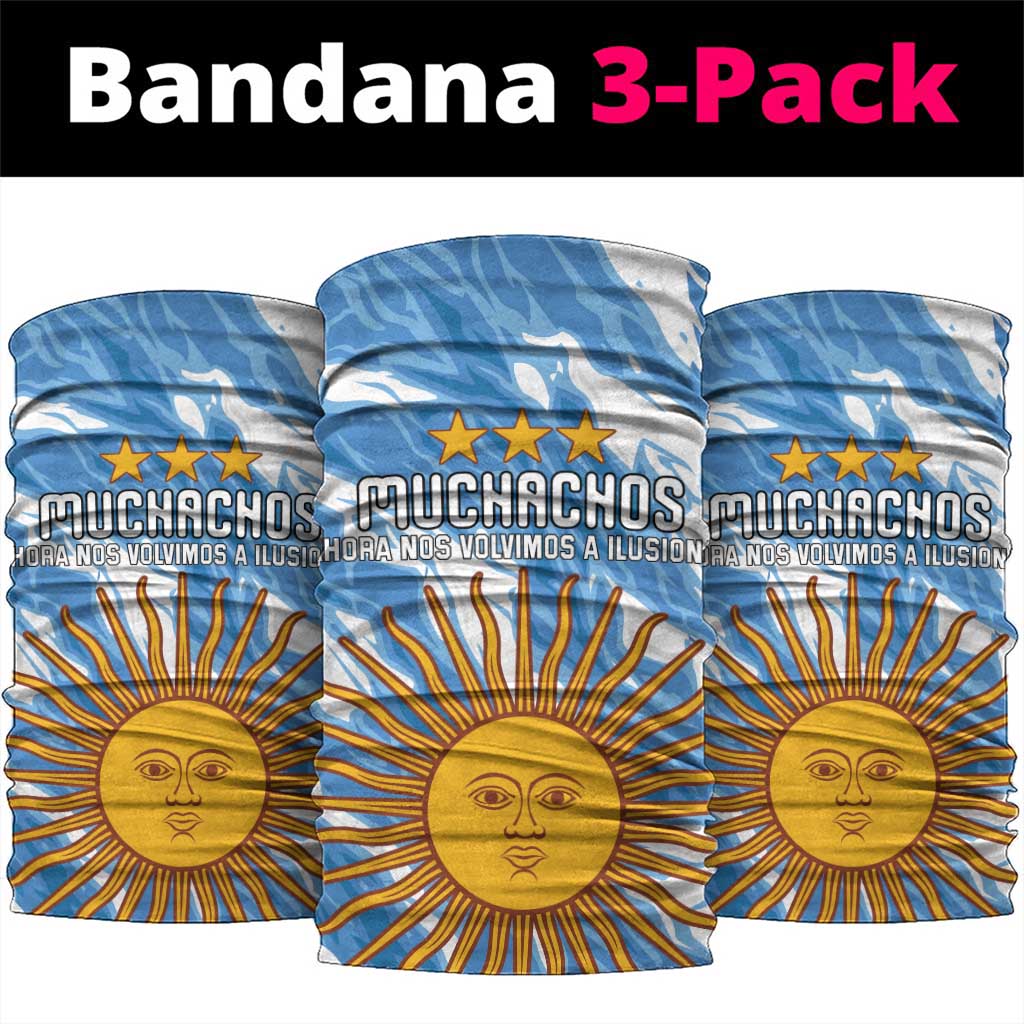 Argentina Football Neck Gaiter Muchachos, Ahora Nos Volvimos a Ilusionar
