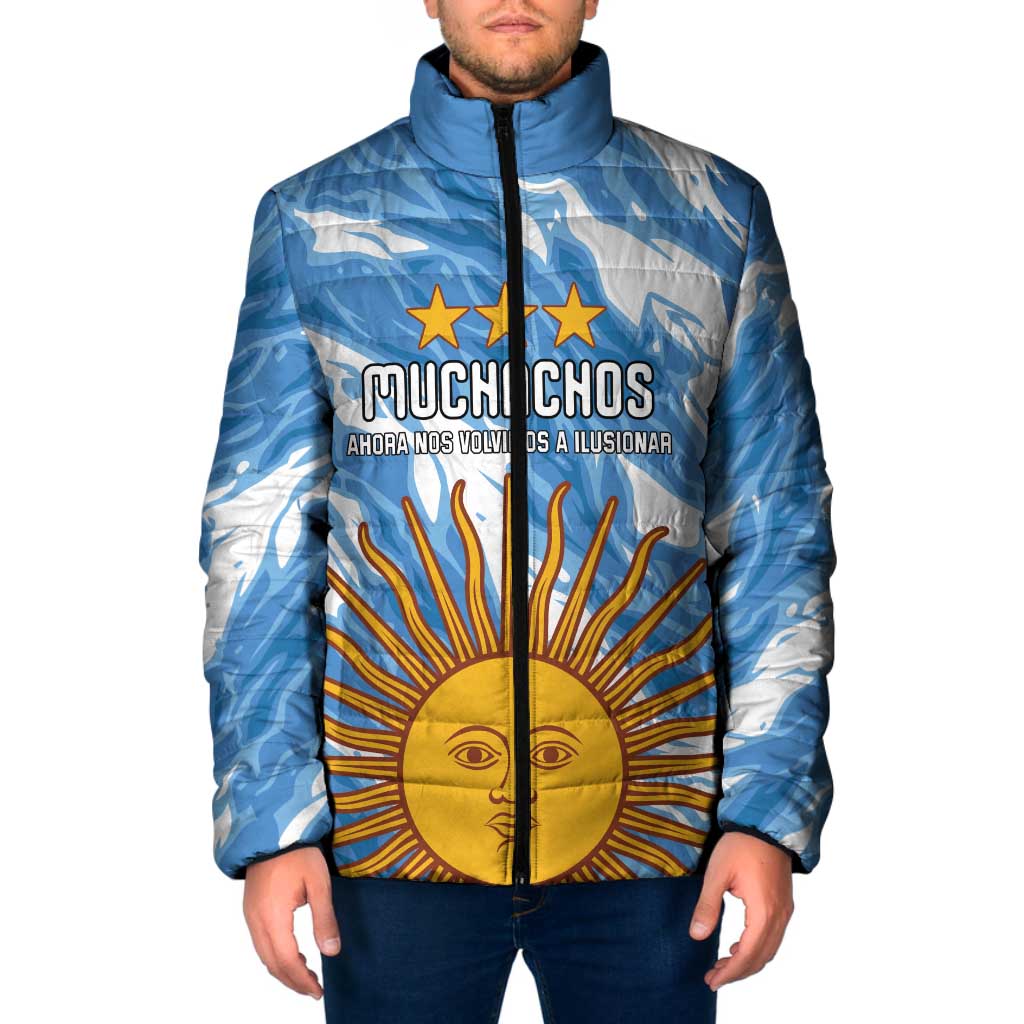 Custom Argentina Football Padded Jacket Muchachos, Ahora Nos Volvimos a Ilusionar