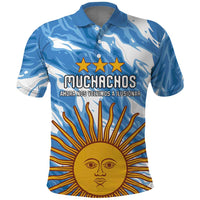 Custom Argentina Football Polo Shirt Muchachos, Ahora Nos Volvimos a Ilusionar
