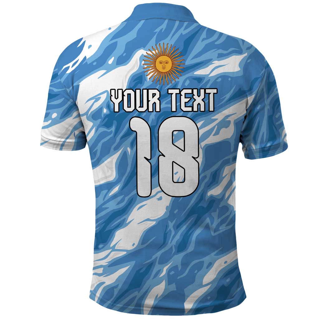 Custom Argentina Football Polo Shirt Muchachos, Ahora Nos Volvimos a Ilusionar