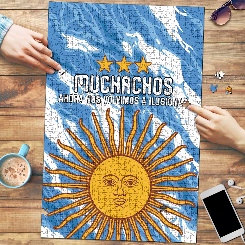 Argentina Football Puzzle Muchachos, Ahora Nos Volvimos a Ilusionar