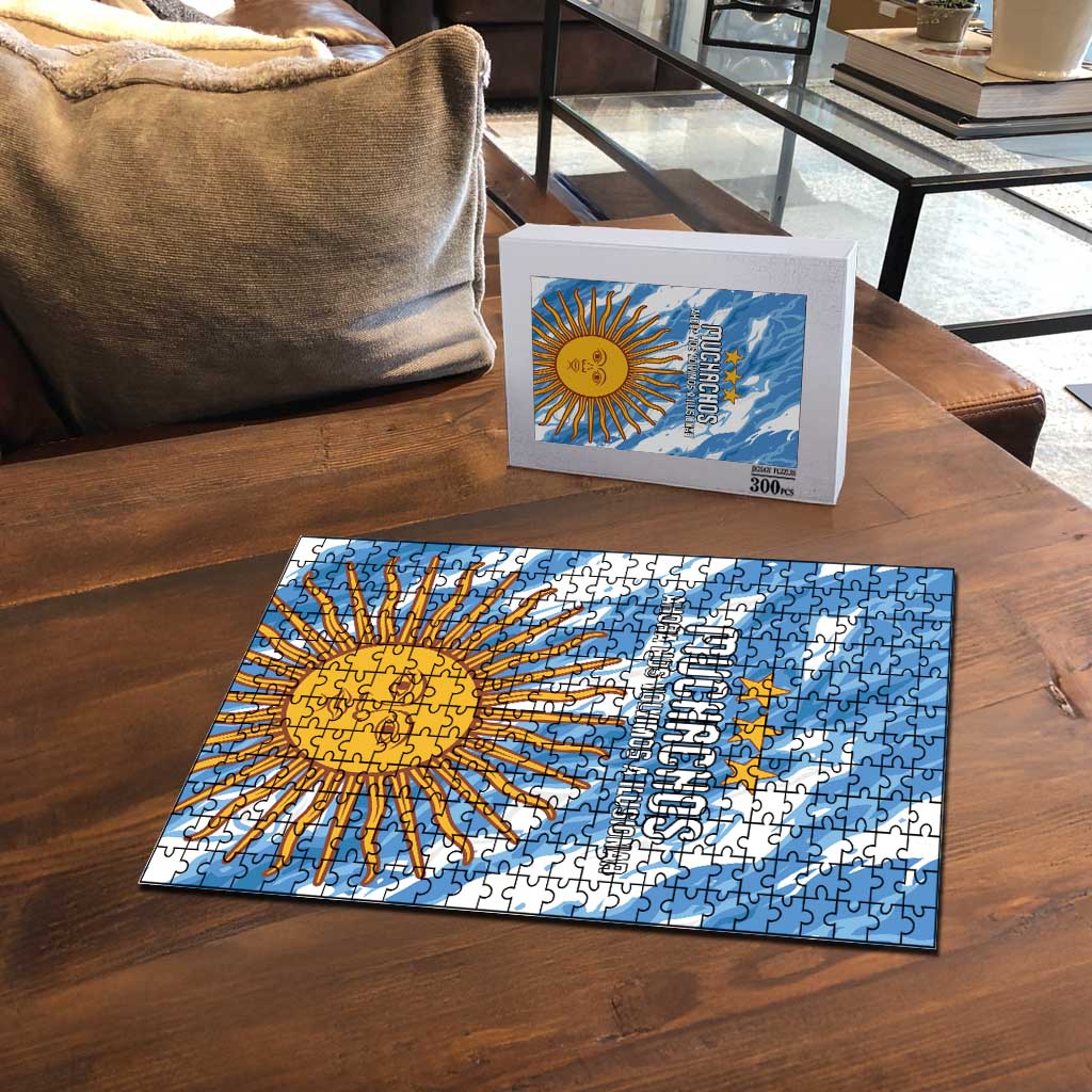 Argentina Football Puzzle Muchachos, Ahora Nos Volvimos a Ilusionar