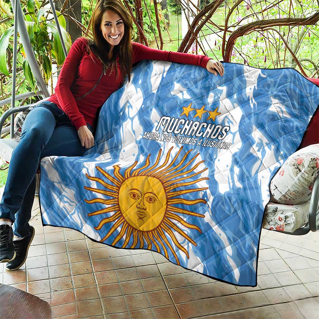 Argentina Football Quilt Muchachos, Ahora Nos Volvimos a Ilusionar