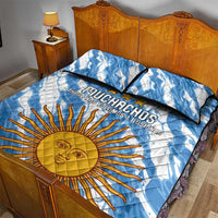 Argentina Football Quilt Bed Set Muchachos, Ahora Nos Volvimos a Ilusionar