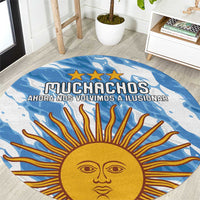 Argentina Football Round Carpet Muchachos, Ahora Nos Volvimos a Ilusionar