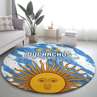 Argentina Football Round Carpet Muchachos, Ahora Nos Volvimos a Ilusionar